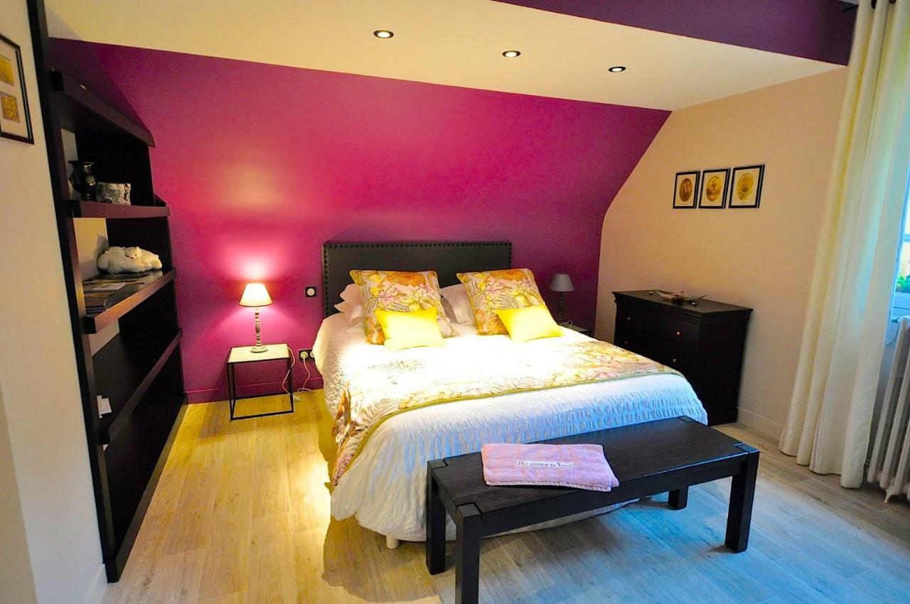 Bed and Breakfast Au Jardin de Lisa Cherreau Exterior foto
